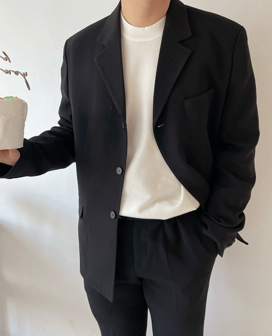[MEN]오라리 루즈핏 정장 자켓